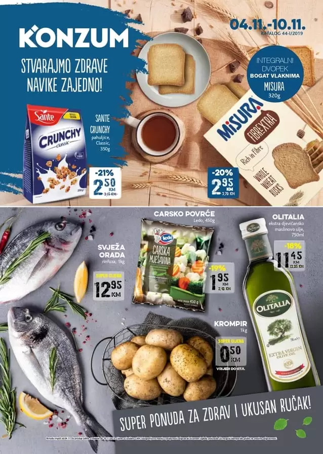 Konzum akcijaki katalog. 