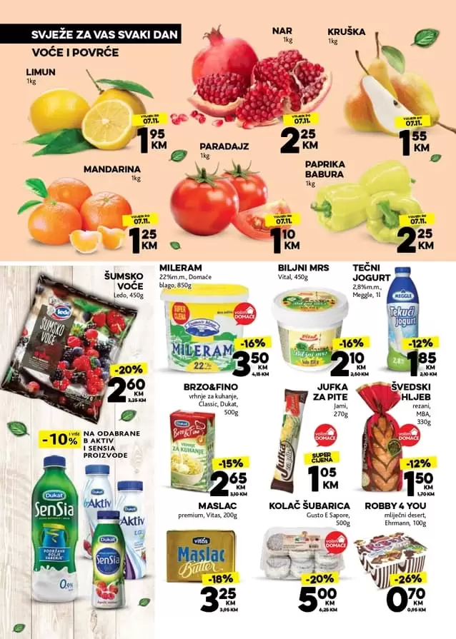 Konzum akcijaki katalog. prehrana na snizenju. alkoholna pica na akciji. snizenje. snizeno. popusti