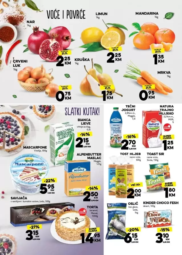 Konzum akcijaki katalog 18.11.-24.11.2019. godine. konzum super akcija. konzum redovni katalog. konzum katalog. snizeno u konzumu. snizenje u konzumu.