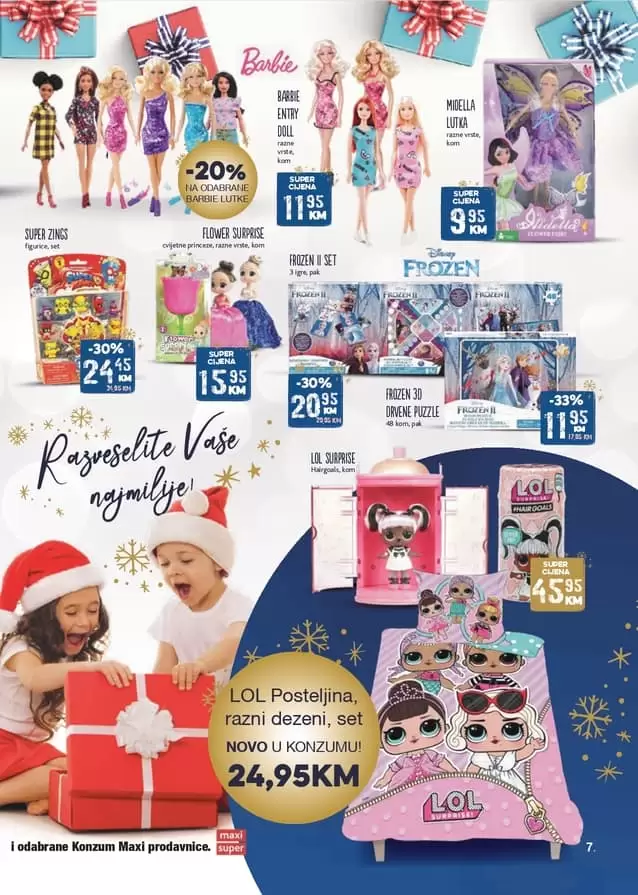 konzum akcijaki katalog. konzum radno vrijeme. konzum zaposlenje. konzum super akcija. snizenje. snizeno. akcija. popusti. katalozi, svi katalozi na jednom mjestu. gdje kupiti. najbolji izbor novogodisnjih paketica. lol lutkice.