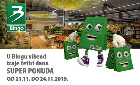 bingo akcija. bingo akcijski katalog. bingo snizenje. bingo akcijski katalog. bingo katalog. snizeno u bingo marketima. kralj dobrih cijena. najbolje cijena u bingo trgovinama. gdje je najbolje kupovati. gdje je najkeftinije kupovati. bingo. snizeno. usteda. sva snizenja na jednom mjestu! vikedn akcija.