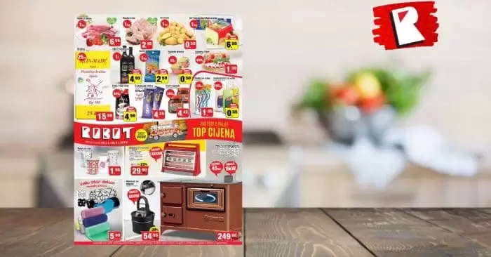 Robot akcijski katalog 4.-6.11.2019. godine. akija. top cijena. cjenomobil. snizenje. sniizeno.
