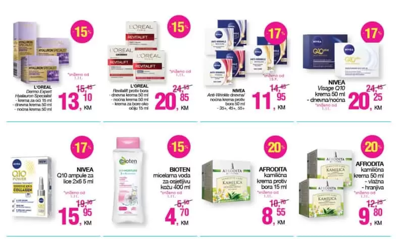 Kako biste pravilno njegovali svoju kožu, prvo morate znati koji je vaš tip kože i kakvi proizvodi joj najviše odgovaraju.  Na cm policama uvijek možete pronaći omiljenu kremu kojoj ste vjerni već godinama a naravno možete i probati nešto novo jer treba dati priliku proizvodu prema kojem ste bili malčice sumnjičavi... niva skin care. cm cosmetic market. snizenje. akcija. popusti. 