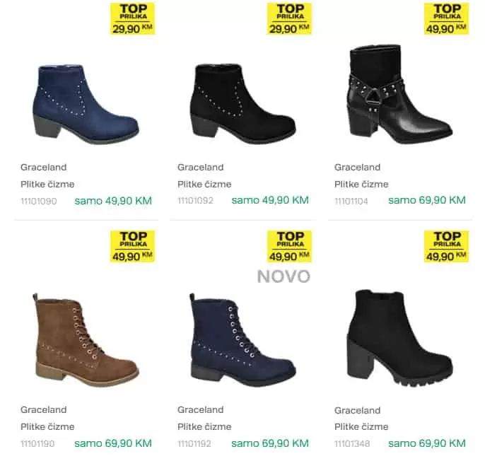 deichman top akcija cizama gleznjacce. snizenje snizeno. super ponuda. akcijski katalog deichmann. radno vijeme deichmann. 