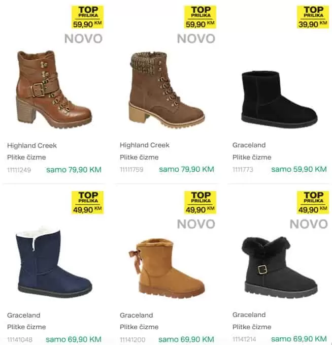 deichman top akcija cizama gleznjacce. snizenje snizeno. super ponuda. akcijski katalog deichmann. radno vijeme deichmann. obuza za jesen 