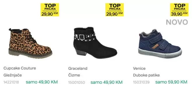 deichman top akcija cizama gleznjacce. snizenje snizeno. super ponuda. akcijski katalog deichmann. radno vijeme deichmann. odlicna akicja 