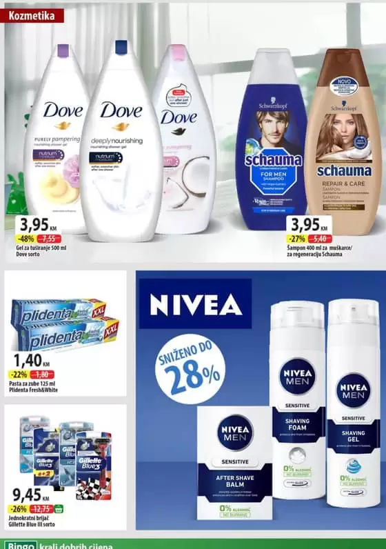 bingo akcija. bingo akcijski katalog. bingo snizenje. bingo akcijski katalog. bingo katalog. snizeno u bingo marketima. kralj dobrih cijena. najbolje cijena u bingo trgovinama. gdje je najbolje kupovati. gdje je najkeftinije kupovati. bingo. snizeno. usteda. sva snizenja na jednom mjestu! vikedn akcija. schauma nivea, dove