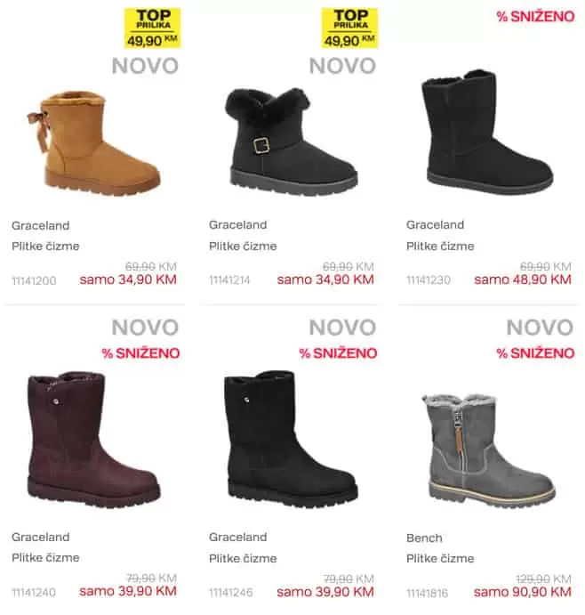 SUPER SEDMICA u Deichmannu! snizenje. snizenje obuce. snizeno. super akcija. akcijski katalog. ponuda. cizme. gleznjace. najudobnija obuca. deichmann radno vrijeme. deichmann zaposlenje. fitrovane cizme