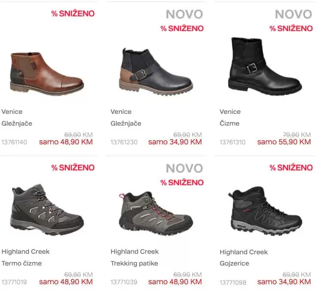 SUPER SEDMICA u Deichmannu! snizenje. snizenje obuce. snizeno. super akcija. akcijski katalog. ponuda. cizme. gleznjace. najudobnija obuca. deichmann radno vrijeme. deichmann zaposlenje. djecije cizmice najbolje cijene