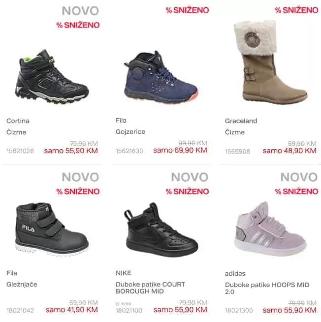 SUPER SEDMICA u Deichmannu! snizenje. snizenje obuce. snizeno. super akcija. akcijski katalog. ponuda. cizme. gleznjace. najudobnija obuca. deichmann radno vrijeme. deichmann zaposlenje. futrovana obuca