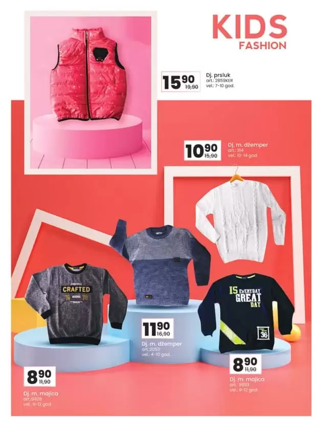 Fis akcijski katalog. fis super akcija. fis katalog. snizeno u fis-u. fis vitez. snizeno. snizenje. super akcija. odjeca za djevojcice. odjeca za djecake.