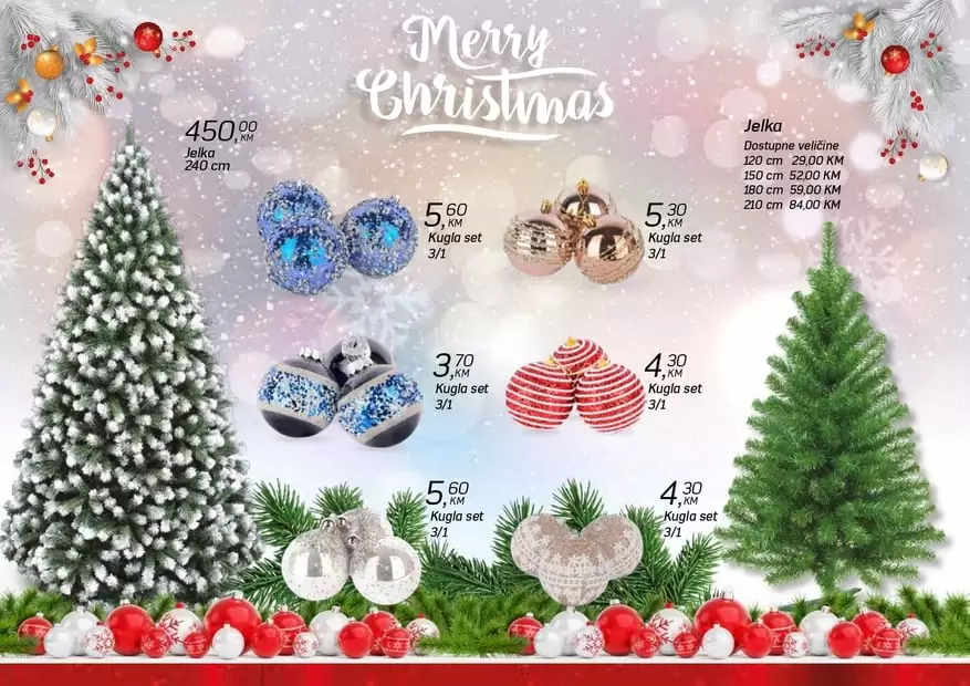 carobna fis-ova blagdanska ponuda. novogodisnja ponuda u fisu. praznicno snizenje. super akcija. snizeno. snizenje. akcija. popusti. ukrasi za jelku. bor. novogodisnje drvo. ukrasi