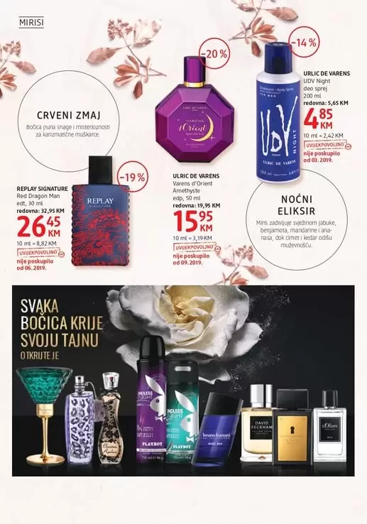 dm ackijski katalog. akciija parfema