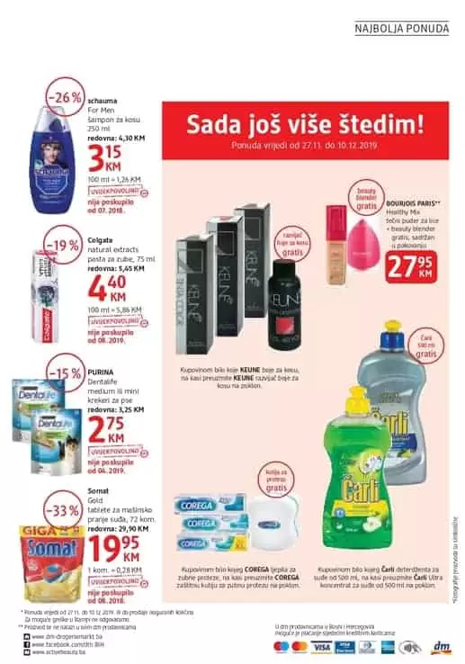 dm- drogeri markt. akcijski katalog dm. dm katalog. dm zaspolenje. dm radno vrijeme. super akcija u dm-u. gdje je snizeno. tu me cijene tu kupujem. volim dm. gdje je najpovoljnija kupovina.