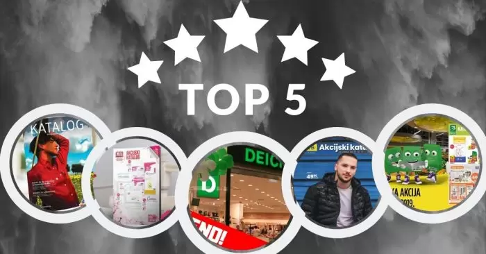 najposjecenije akcije u bosni i hercegovini . snizenje. snizeno. akcijski katalog,