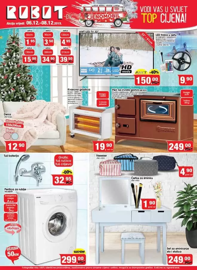 robot akcijski katalog tehnike. katalog. snizeno. snizenje. vikend akcija. super ponuda.