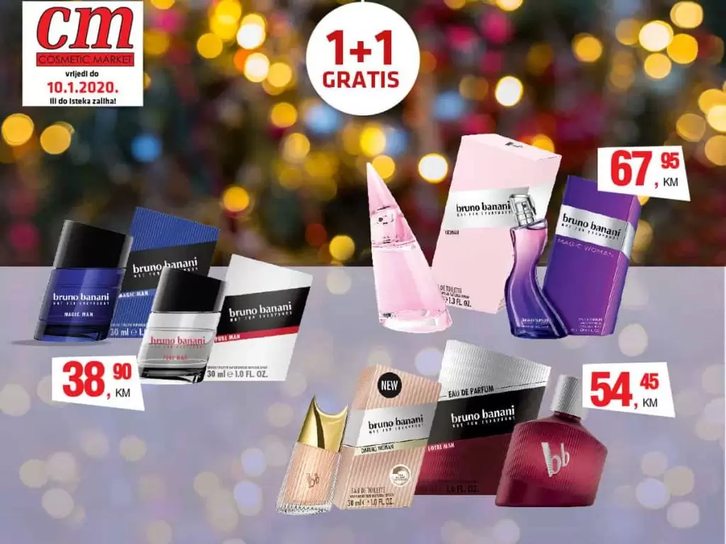Omiljene parfemske parove potražite u najbližem cm-u! Jeste se odlučili koji parfem birate? *ponuda traje do 10.1.2020. godine ili do isteka zaliha