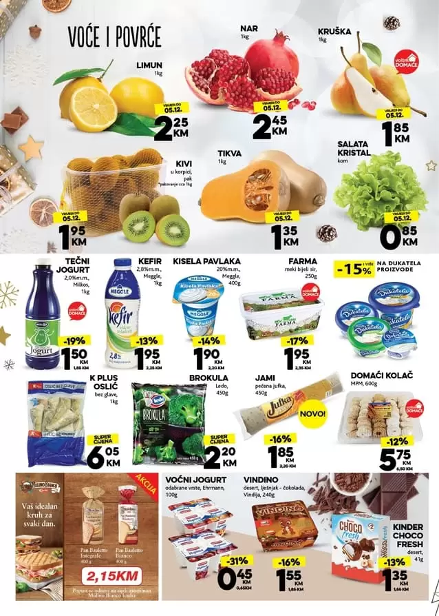 konzum akcijaki katalog. konzum snizenje. snizeno. akcija. popusti. katalozi. radno vrijeme. zaposlenje. novogodisnje snizenje u konzum trgovinama. ?✨Podijelimo radost zajedno ✨? Decembar je mjesec darivanja, iskrene dječije radosti i čarolije koju nose praznici ✨ stoga učinimo da svako dijete osjeti radost praznika ✨ Za kupovinu svakog Slatkog paketića radosti ? u Konzumu od 01.12.-20.12. ODVAJAMO 1KM kako bismo zajedno osigurali novogodišnje paketiće za djecu bez roditeljskog staranja i teško oboljelu djecu širom Bosne i Hercegovine. Jer radost je veća kad se dijeli ? prehrana