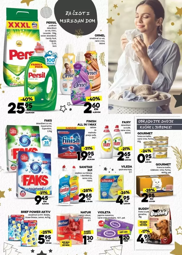 konzum akcijaki katalog. konzum snizenje. snizeno. akcija. popusti. katalozi. radno vrijeme. zaposlenje. novogodisnje snizenje u konzum trgovinama. ?✨Podijelimo radost zajedno ✨? Decembar je mjesec darivanja, iskrene dječije radosti i čarolije koju nose praznici ✨ stoga učinimo da svako dijete osjeti radost praznika ✨ Za kupovinu svakog Slatkog paketića radosti ? u Konzumu od 01.12.-20.12. ODVAJAMO 1KM kako bismo zajedno osigurali novogodišnje paketiće za djecu bez roditeljskog staranja i teško oboljelu djecu širom Bosne i Hercegovine. Jer radost je veća kad se dijeli ? koji deterdzent je najbolji. koji pmeksivac se najduze osjeti