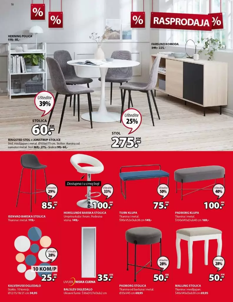 Jysk sve za vas dom. uvijek izvrsne ponude. jysk madraci, namjestaj i bastenski namjestaj. kucanstvo. odlaganje. dnevna soba, kupatilo. letci i katalozi. jysk rasprodaja. spavaca soba. jysk bosna i hercegocina. jysk 2019. sva snizenja na jednom mjestu. jysk katalog. super akcija. jysk sarajevo. jysk.ba raspordaja. jysk bih facebook jysk akcija stolice. katalog jysk. jysk hrvatska. jysk usa. jysk katalog komode. akcijski katalog jysk. jysk super akcija. jysk snizeno. jysk snizenje. jysk popusti. jysk popust. jysk popusti. scandinavina living. stolica. stol