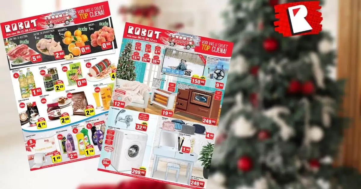 robot akcijski katalog tehnike. katalog. snizeno. snizenje. vikend akcija. super ponuda. pec, masina za ves. prehrana super akcija.