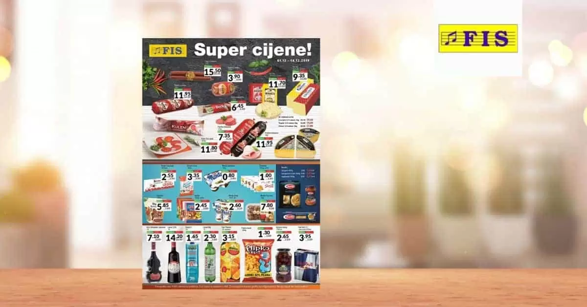 fis akcijski katalog prehraba u hemija. snizeno. snizenje, akcija. popusti. katalozi. letak. fis vitez