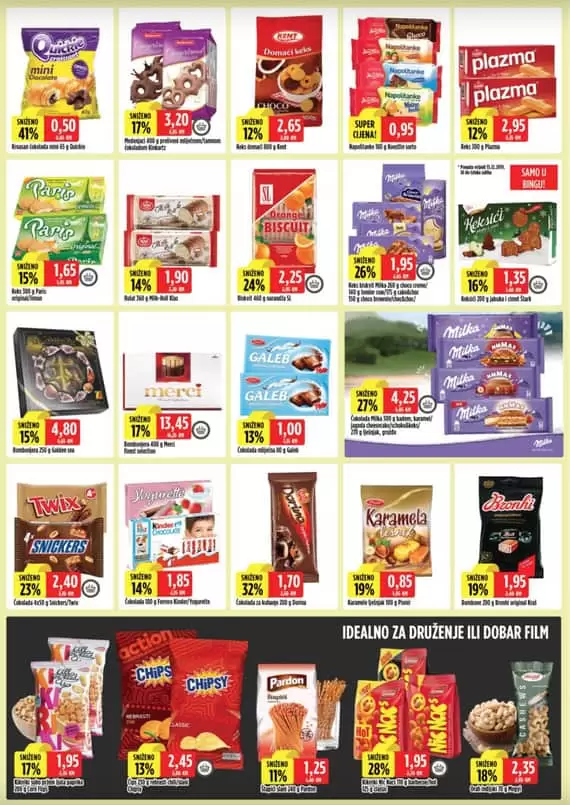 bingo akcija. bingo akcijski katalog. bingo snizenje. bingo akcijski katalog. bingo katalog. snizeno u bingo marketima. kralj dobrih cijena. najbolje cijena u bingo trgovinama. gdje je najbolje kupovati. gdje je najkeftinije kupovati. bingo. snizeno. usteda. sva snizenja na jednom mjestu! vikedn akcija. kataloska akcija. cokolada milka bronhi