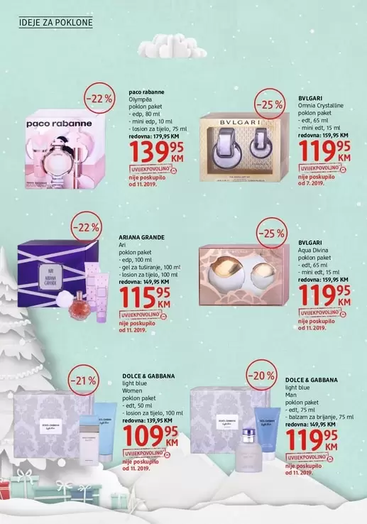 dm akcijski katalgo parfema. parfemi akcija. parfemi popust. super akcija. super katalog. dm zaposlenje. dm radno vrijeme. volim snizenje. sta pokloniti voljenoj osobi. snizeno. akcija. letak. dm drigerie markt. parfemski setovi za zene