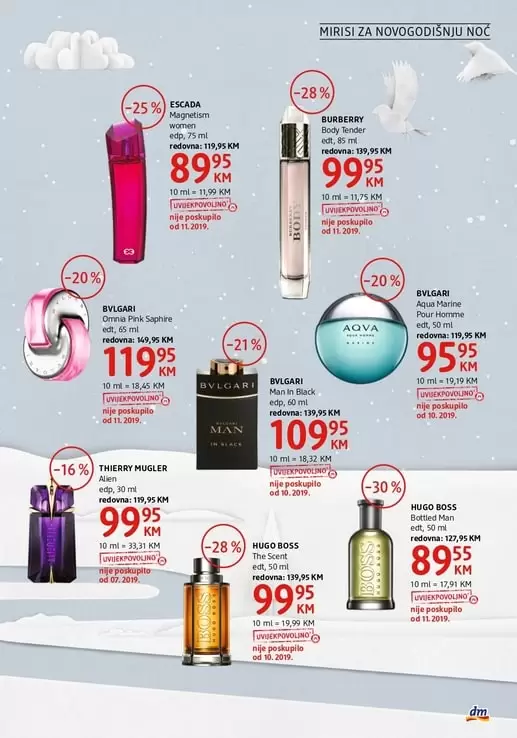 dm akcijski katalgo parfema. parfemi akcija. parfemi popust. super akcija. super katalog. dm zaposlenje. dm radno vrijeme. volim snizenje. sta pokloniti voljenoj osobi. snizeno. akcija. letak. dm drigerie markt. lancome