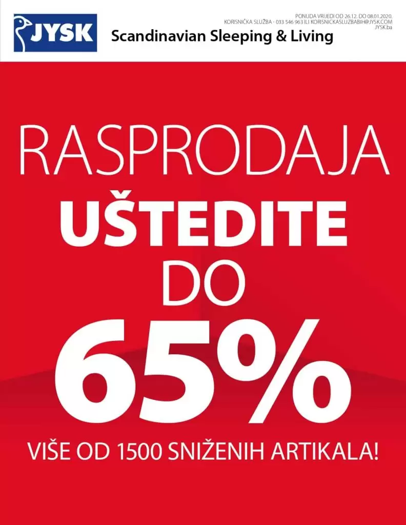 Jysk sve za vas dom. uvijek izvrsne ponude. jysk madraci, namjestaj i bastenski namjestaj. kucanstvo. odlaganje. dnevna soba, kupatilo. letci i katalozi. jysk rasprodaja. spavaca soba. jysk bosna i hercegocina. jysk 2019. sva snizenja na jednom mjestu. jysk katalog. super akcija. jysk sarajevo. jysk.ba raspordaja. jysk bih facebook jysk akcija stolice. katalog jysk. jysk hrvatska. jysk usa. jysk katalog komode. akcijski katalog jysk. jysk super akcija. jysk snizeno. jysk snizenje. jysk popusti. jysk popust. jysk popusti. scandinavina living.