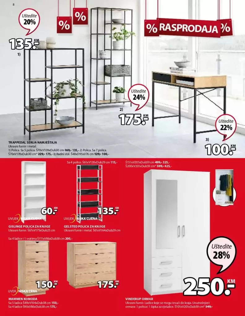 Jysk sve za vas dom. uvijek izvrsne ponude. jysk madraci, namjestaj i bastenski namjestaj. kucanstvo. odlaganje. dnevna soba, kupatilo. letci i katalozi. jysk rasprodaja. spavaca soba. jysk bosna i hercegocina. jysk 2019. sva snizenja na jednom mjestu. jysk katalog. super akcija. jysk sarajevo. jysk.ba raspordaja. jysk bih facebook jysk akcija stolice. katalog jysk. jysk hrvatska. jysk usa. jysk katalog komode. akcijski katalog jysk. jysk super akcija. jysk snizeno. jysk snizenje. jysk popusti. jysk popust. jysk popusti. scandinavina living. polica regal