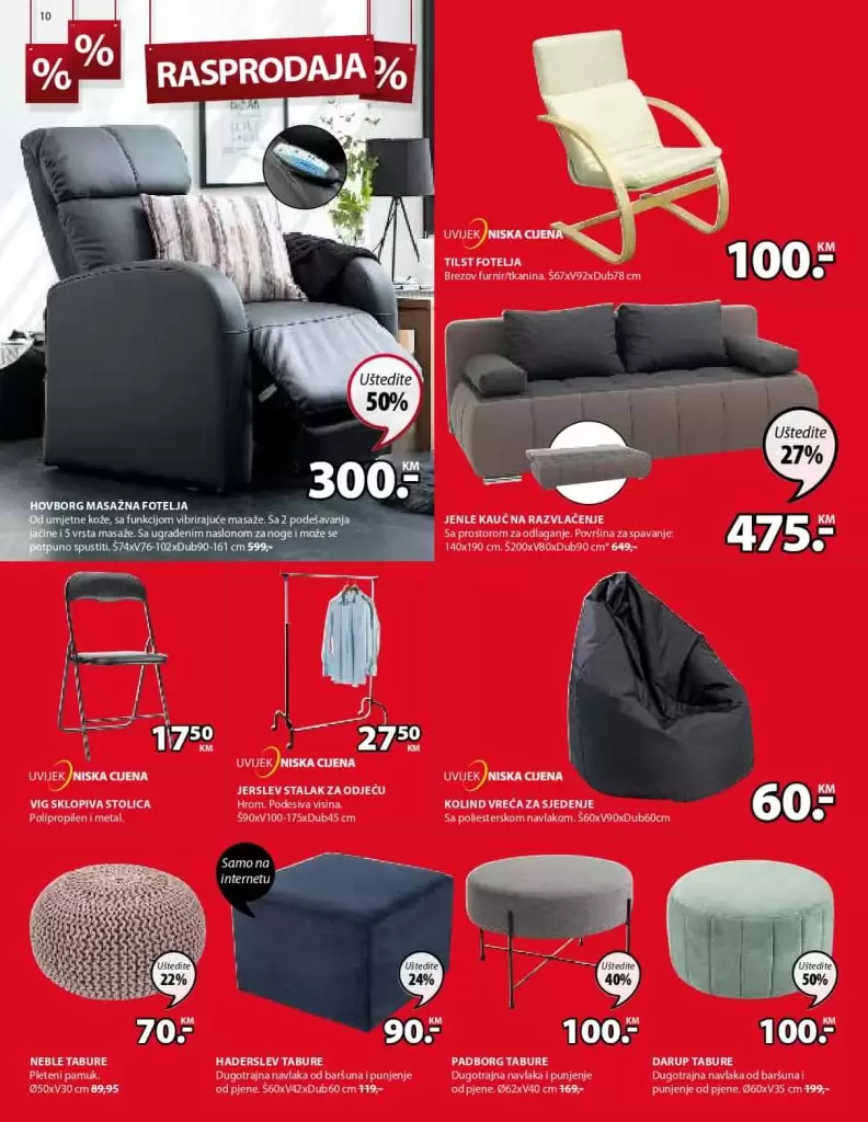 Jysk sve za vas dom. uvijek izvrsne ponude. jysk madraci, namjestaj i bastenski namjestaj. kucanstvo. odlaganje. dnevna soba, kupatilo. letci i katalozi. jysk rasprodaja. spavaca soba. jysk bosna i hercegocina. jysk 2019. sva snizenja na jednom mjestu. jysk katalog. super akcija. jysk sarajevo. jysk.ba raspordaja. jysk bih facebook jysk akcija stolice. katalog jysk. jysk hrvatska. jysk usa. jysk katalog komode. akcijski katalog jysk. jysk super akcija. jysk snizeno. jysk snizenje. jysk popusti. jysk popust. jysk popusti. scandinavina living. vreca za sjedenje