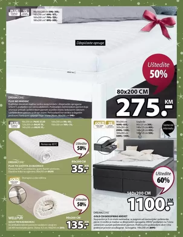 jysk akcijski karalog. jysk zaspolenje. jysk radno vrijeme. Novogodišnje ponude uz izvrsne uštede! Jysk akcijski katalog vrijedi u periodu 5.-18.12.2019. godine.  Ne propustite DANE NAMJEŠTAJA 5.-11.12.2019. godine uz uštede 20-50% na SAV namještaj za unutrašnji prostor.  uredite svoj dom prelijepim namjestajem. kako urediti dom. gdje je namjestaj najpovoljniji. ideje za uredjenje doma. skandinavian living. ustedite 20-50%. snzienje. snizeno. akcija. popust. katalog. za dobar san. madrac i nadmadrac