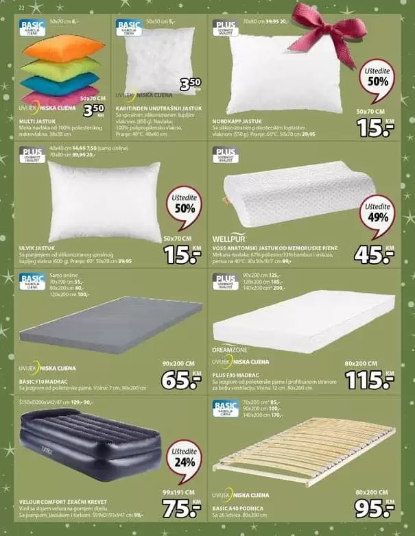 jysk akcijski karalog. jysk zaspolenje. jysk radno vrijeme. Novogodišnje ponude uz izvrsne uštede! Jysk akcijski katalog vrijedi u periodu 5.-18.12.2019. godine.  Ne propustite DANE NAMJEŠTAJA 5.-11.12.2019. godine uz uštede 20-50% na SAV namještaj za unutrašnji prostor.  uredite svoj dom prelijepim namjestajem. kako urediti dom. gdje je namjestaj najpovoljniji. ideje za uredjenje doma. skandinavian living. ustedite 20-50%. snzienje. snizeno. akcija. popust. katalog. ustedite novac. snizenje u jysku