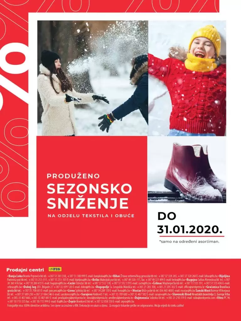 Fis. kupujte sa zadovoljstvom. prodajni centri fis. akcijski katalog Fis. Kontakt Fis. Fis Sarajevo. Fis tehnika. Fis topa akcija. Top cijene. Fis namjestaj. Fis shop. Fis shopping mall. Fis resotoran. Fis vitez. Fis ski. Kuhinje u Fisu. Fis akcijski katalog. Fis snizenje. Fis snizeno. Fis akcija. Fis katalog. Fis popust. Fis popusti. sezonsko snizenje