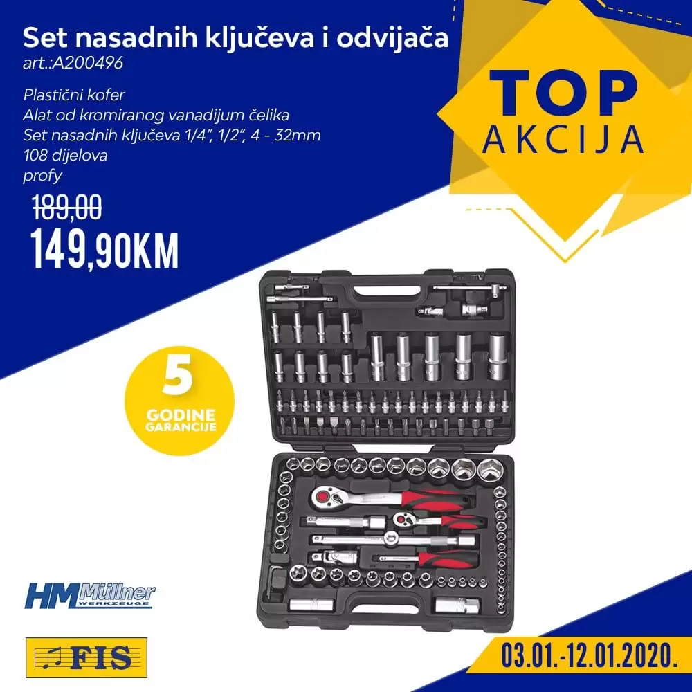 Fis. kupujte sa zadovoljstvom. prodajni centri fis. akcijski katalog Fis. Kontakt Fis. Fis Sarajevo. Fis tehnika. Fis topa akcija. Top cijene. Fis namjestaj. Fis shop. Fis shopping mall. Fis resotoran. Fis vitez. Fis ski. Kuhinje u Fisu. Fis akcijski katalog. Fis snizenje. Fis snizeno. Fis akcija. Fis katalog. Fis popust. Fis popusti. set nasadnih kljuceva i odvijaca