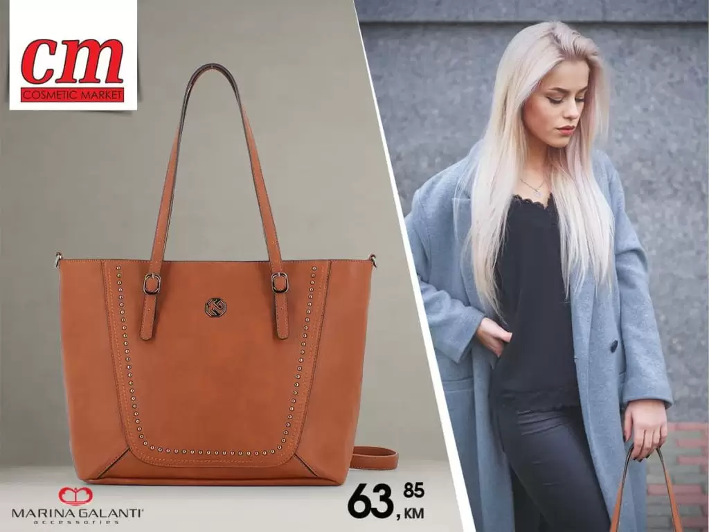 Jedan od komada u koji gotovo svaka žena voli investirati je torba. Modna senzacija krije se pod imenom Marina Galanti. Neobične torbe već su osvojile srca trendseterica. Prikazana torba sa fotografije - 63,85 KM. cm cosmetic market parfemi cm facebook cm sarajevo facebook cm u scc cm katalog 2019 cm katalog black friday cm katalog 100 dana cm torbe didaco shop dm drogerie markt facebook izbor trgovine namex katalog cm cosmetic market. cm cosmetic market akcijski katalog. cm cosmetic market katalog. cm cosmetic market akcija. cm cosmetic market popusti. cm cosmetic market popust. cm cosmetic market poklon. cm cosmetic market gratis. cm cosmetic market top ponuda. cm cosmetic market facebook cm cosmetic market vitez cm magazin