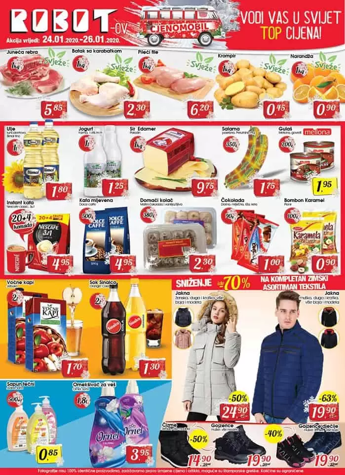 robot akcijski katalg. SVa sniyenja na jednom mjestu. super akcija. popusti 