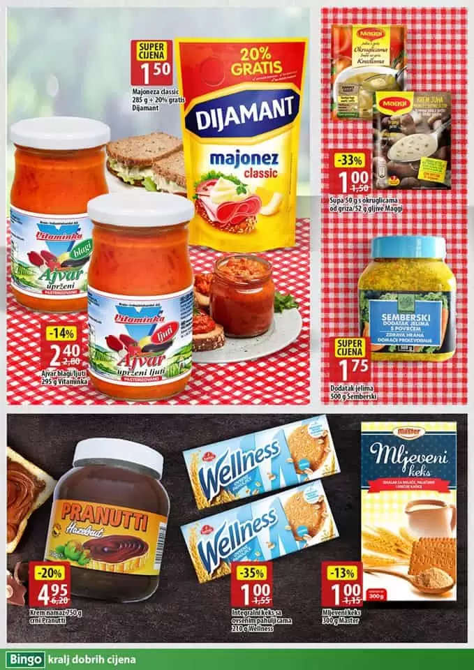 bingo kralj dobrih cijena. bingo super akcija. bingo akcijski katalog. 