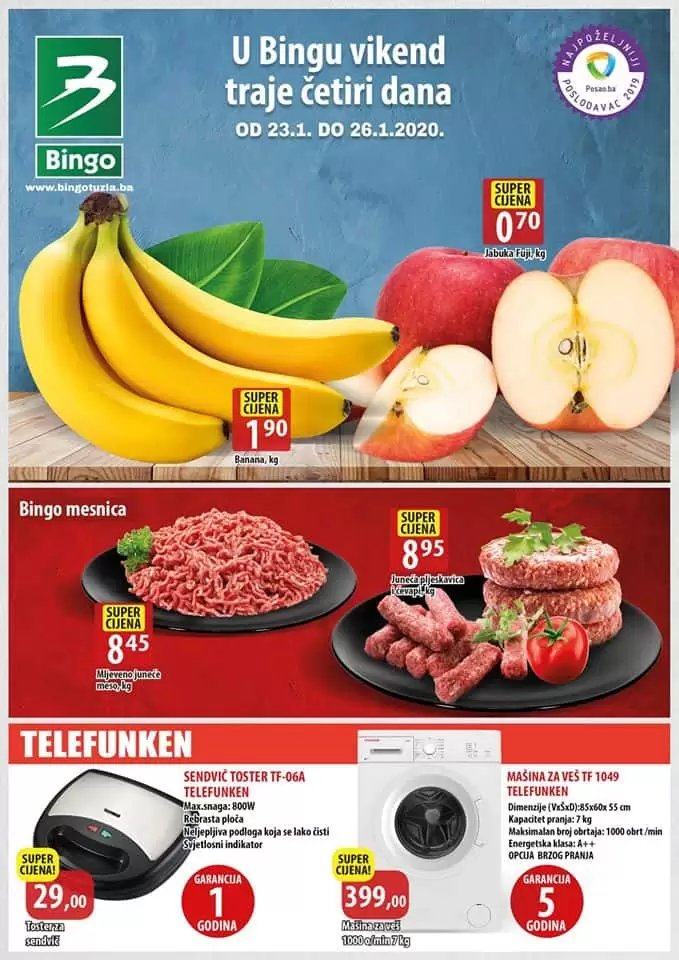 bingo kralj dobrih cijena. bingo super akcija. bingo akcijski katalog. 