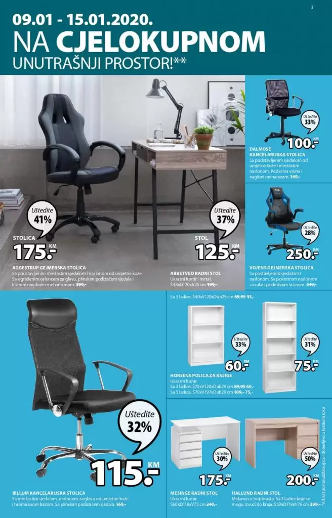 Jysk sve za vas dom. uvijek izvrsne ponude. jysk madraci, namjestaj i bastenski namjestaj. kucanstvo. odlaganje. dnevna soba, kupatilo. letci i katalozi. jysk rasprodaja. spavaca soba. jysk bosna i hercegocina. jysk 2019. sva snizenja na jednom mjestu. jysk katalog. super akcija. jysk sarajevo. jysk.ba raspordaja. jysk bih facebook jysk akcija stolice. katalog jysk. jysk hrvatska. jysk usa. jysk katalog komode. akcijski katalog jysk. jysk super akcija. jysk snizeno. jysk snizenje. jysk popusti. jysk popust. jysk popusti. scandinavina living. kancelarijski namjestaj