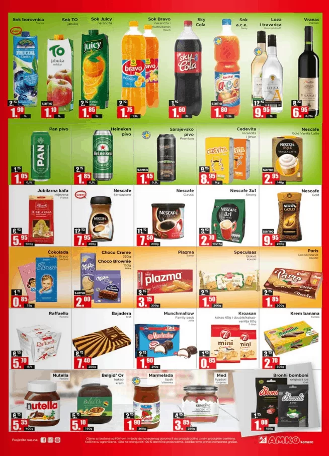 Amko kataloska akcija. AMko katalog. Amko super ponuda. snizenje. akcija pivp