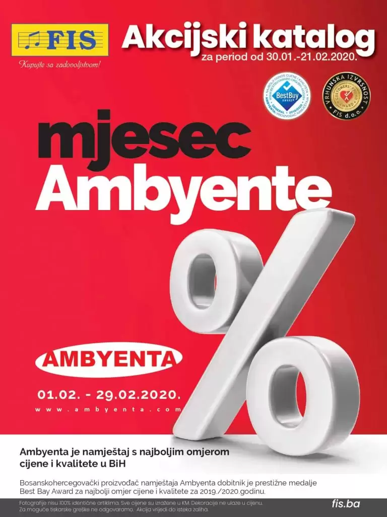 fis akcija. Ambyente namjestaj. snizeno. popust. katalog. akcija. sva snizenja na jednom mjestu