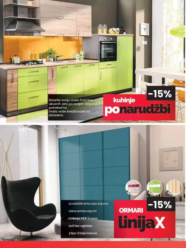fis akcija. Ambyente namjestaj. snizeno. popust. katalog. akcija. sva snizenja na jednom mjestu. kuhinja