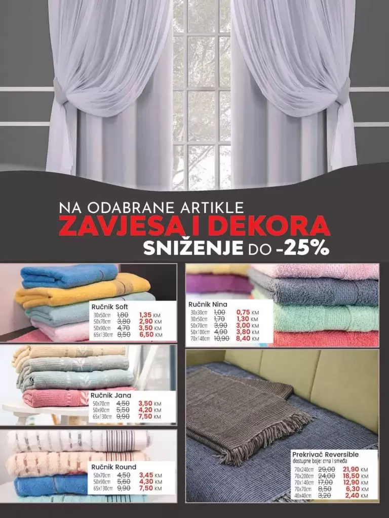 fis akcija. Ambyente namjestaj. snizeno. popust. katalog. akcija. sva snizenja na jednom mjestu. zavjesa