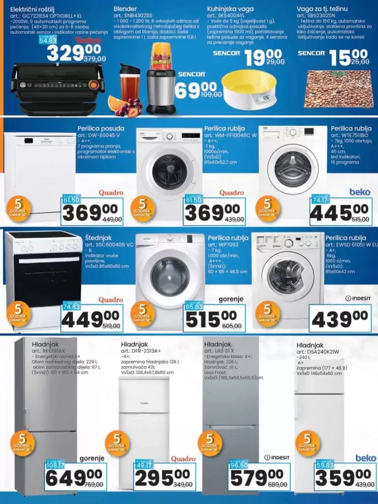 fis akcija. Ambyente namjestaj. snizeno. popust. katalog. akcija. sva snizenja na jednom mjestu. ves masina