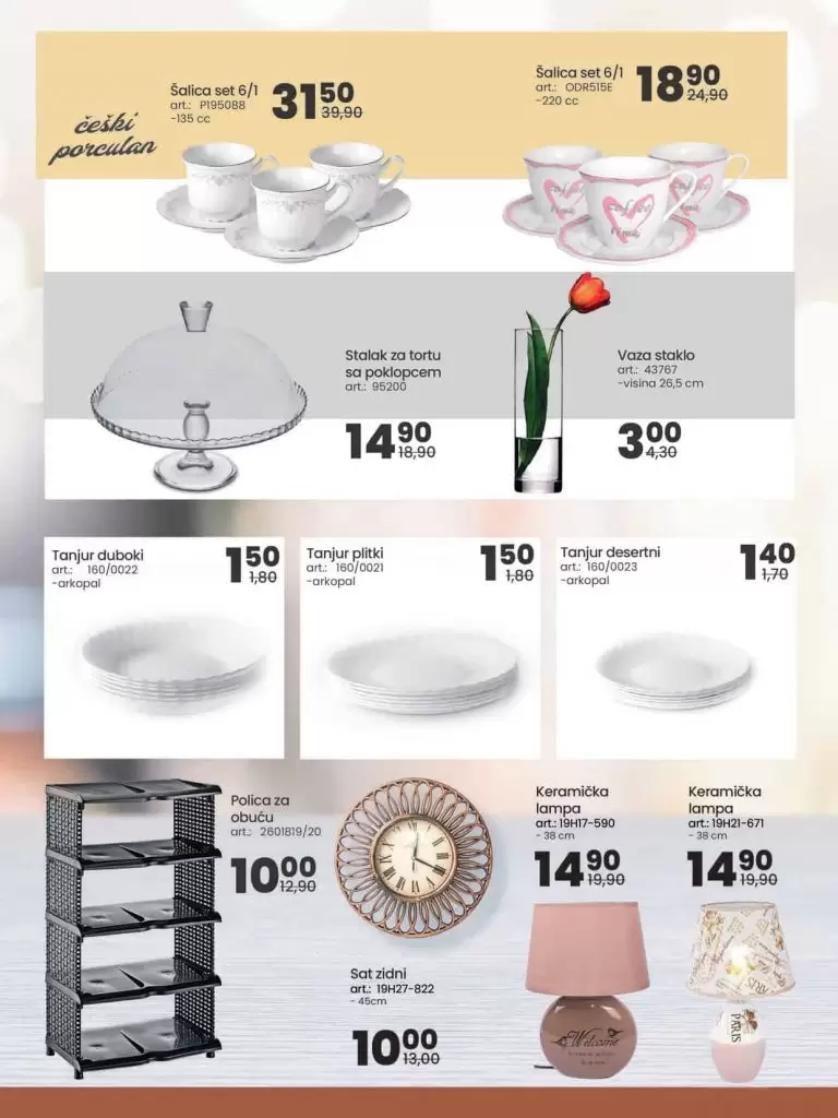 fis akcija. Ambyente namjestaj. snizeno. popust. katalog. akcija. sva snizenja na jednom mjestu. solja