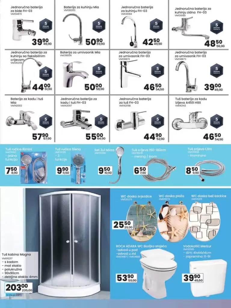 fis akcija. Ambyente namjestaj. snizeno. popust. katalog. akcija. sva snizenja na jednom mjestu. tus kabina