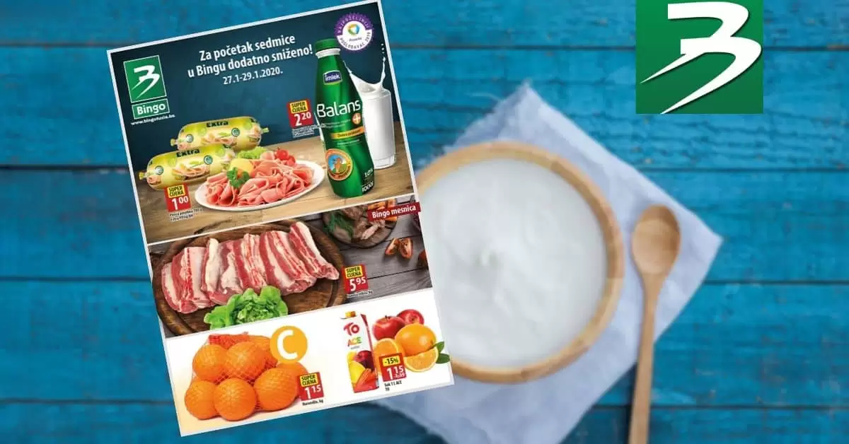 Bingo akcijski katalog. Bingo akcija. Bingo snizenje. Kralj dobrih cijena