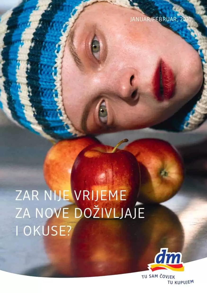 Savjetnik: Osviještena ishrana U dm prodavnicama potražite Savjetnik o osviještenoj ishrani s receptima i savjetima nutricionista.    Ukoliko želite promijeniti svoje svakodnevne prehrambene navike a ne znate odakle početi, u suradnji s nutricionisticama Amelom Ivković O'Reilly, Marizelom Šabanović i Ševalom Hodžić pripremili smo za vas prijedlog recepata kao i savjete šta su najbolje navike kada je osviještena i balansirana ishrana u pitanju. Savjetnik možete pronaći u dm prodavnicama kao i na linku ispod.   Želimo vam sretan početak novih navika i ustrajnost u njima! Jer: PROMJENA POČINJE U TEBI.  